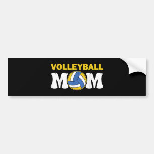 Mama Volleyball Shirt Game Day Funny Player Autoaufkleber