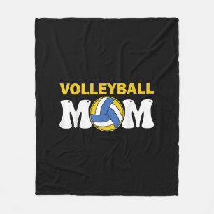 Mama Volleyball Shirt Game Day Funny Player Fleecedecke