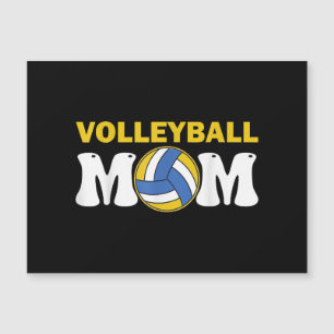 Mama Volleyball Shirt Game Day Funny Player Magnetkarte