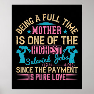 Mama - Vollzeitbeschäftigung Poster