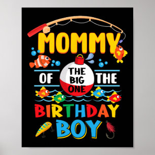 Mama vom großen Fang 1. Geburtstag Ofishall Poster