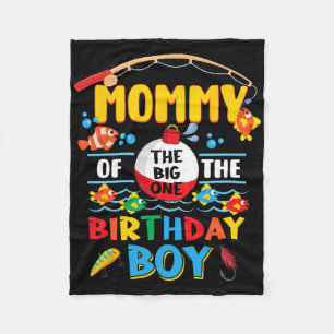 Mama vom großen Fang beim 1. Geburtstag Ofishall Fleecedecke