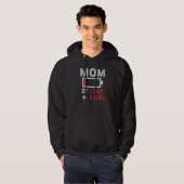 Mama von 1 Junge aus der Tochter oder der Mutter Hoodie (Vorne ganz)
