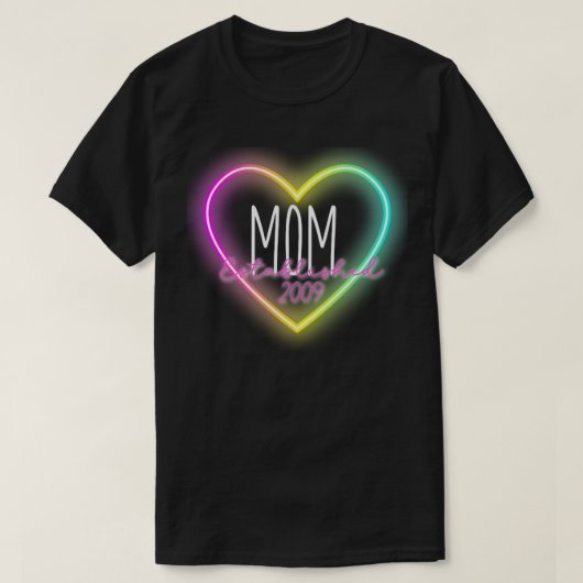 Mama von 2000 bis 2023 T-Shirt (Design vorne)