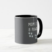 Mama von 8 Pfoten Tasse (VorderseiteRechts)