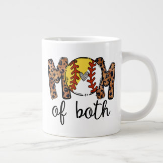 Mama von Baseball Softball, Baseball Softball Jumbo-Tasse