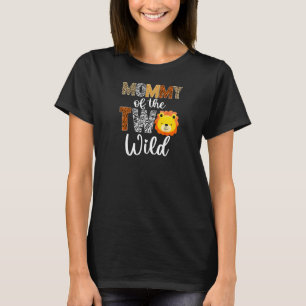 Mama von der Zwei-Wilde-Mutter Baby Löwe 2. T-Shirt