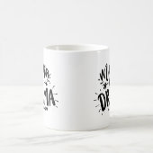 Mama von Drama #girlama lustig Kaffeetasse (Mittel)