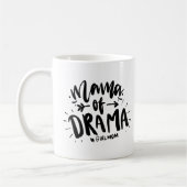 Mama von Drama #girlama lustig Kaffeetasse (Links)