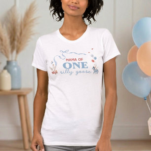 Mama von einem albernen Gänschen 1. Geburtstag Mam T-Shirt