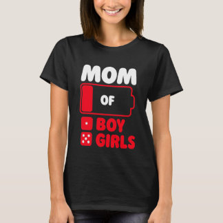 Mama von einem Jungen und fünf Mädchen T-Shirt