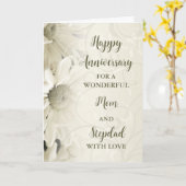 Mama von Flora und Stepdad Karte (Gelbe Blume)