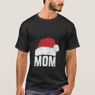 Mama von Frauen mit Santa-Claus, die der Familie e T-Shirt