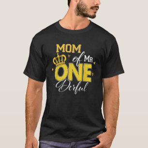 MAMA von Herrn Onederful 1St Birthday One Derful M T-Shirt