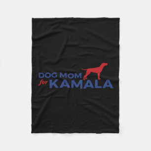 Mama von Hunden für Kamala Funny Dog 2024 Präsiden Fleecedecke