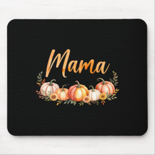 Mama von kleinen Kürbis zum ersten Geburtstag Herb Mousepad