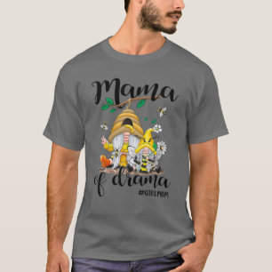 Mama von Mama-Mädchen-Mutter und Tochter-Bee Gno T-Shirt