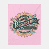 Mama von mir an Sie senden Fleecedecke (Vorderseite)