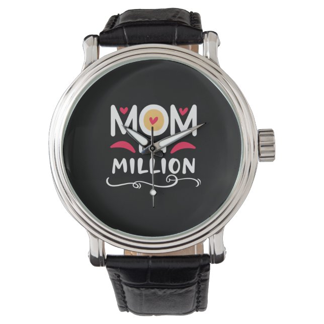 Mama von Mutterschenken in einer Million Armbanduhr (Vorderseite)