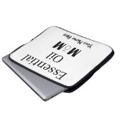 Mama von Öl Laptopschutzhülle (Vorne Knopf)