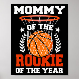 Mama von Rookie 1. Sketll-Geburtstagsthema passend Poster