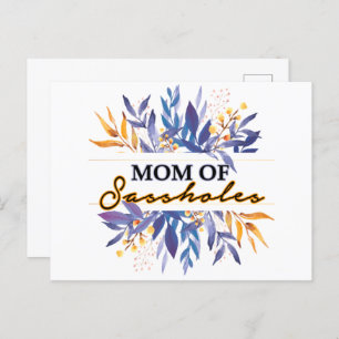 Mama von Sassholes Postkarte