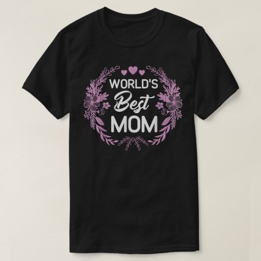 Mama von Son Daughter für Mama-Mütter T-Shirt (Design vorne)