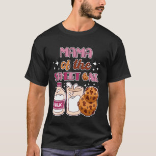 Mama von Sweet One Kekse und Milch 1. Geburtstagsf T-Shirt