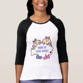 Mama von Twin Girls Tshirts and Gifts (Vorderseite)