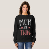 Mama von Twins Sweatshirt (Vorne ganz)