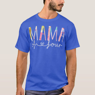 Mama von vier Niedlichen Mamas von Blumendesign mi T-Shirt