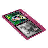 Mama Vor dem Kaffee nach dem Kaffee lustiger Bulld Magnet (Rechte Seite)