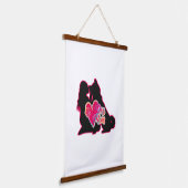 Mama Wandteppich Mit Holzrahmen (Gewinkelt)