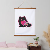 Mama Wandteppich Mit Holzrahmen (Schlafzimmer)