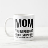 Mama waren Sie rechte lustige Tasse der Mutter (Links)