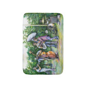 Mama warnte mich nie vor Tuba-Spielern Badematte (Vorderseite Vertikal)