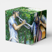 Mama warnte mich nie vor Tuba-Spielern Geschenkschachtel (Rückseite)