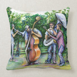 Mama warnte mich nie vor Tuba-Spielern Kissen