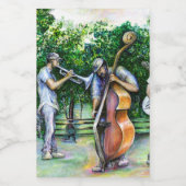 Mama warnte mich nie vor Tuba-Spielern Lebensmitteletikett (Einzelnes Label)