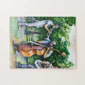 Mama warnte mich nie vor Tuba-Spielern Puzzle (Horizontal)