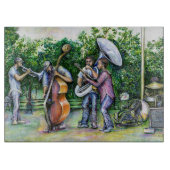 Mama warnte mich nie vor Tuba-Spielern Schneidebrett (Vorderseite)