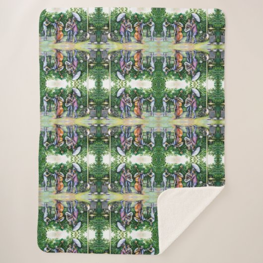 Mama warnte mich nie vor Tuba-Spielern Sherpadecke (Vorderseite)