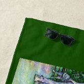 Mama warnte mich nie vor Tuba-Spielern Strandtuch (Beispiel)