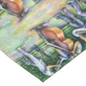 Mama warnte mich nie vor Tuba-Spielern Tischdecke (Schrägansicht)