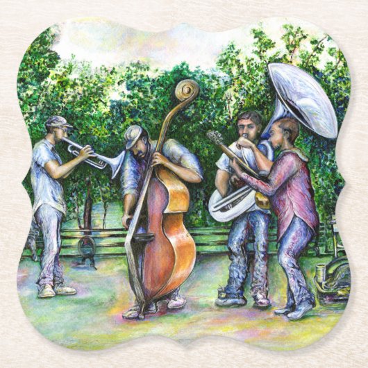 Mama warnte mich nie vor Tuba-Spielern Untersetzer (Vorderseite)