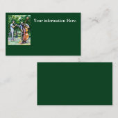 Mama warnte mich nie vor Tuba-Spielern Visitenkarte (Vorne/Hinten)