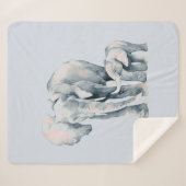 Mama Wasserfarben & Frische Pasta machen Sherpadecke (Vorderseite (Horizontal))