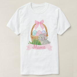 Mama Watercolor Pink Osterkorb T-Shirt