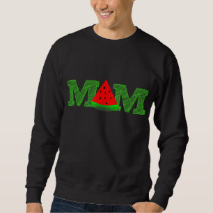 Mama Watermelon Sommerfrüchte Muttertag Sweatshirt