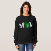 Mama Watermelon Tropical Summer Vibes Frucht Sweatshirt (Vorne ganz)